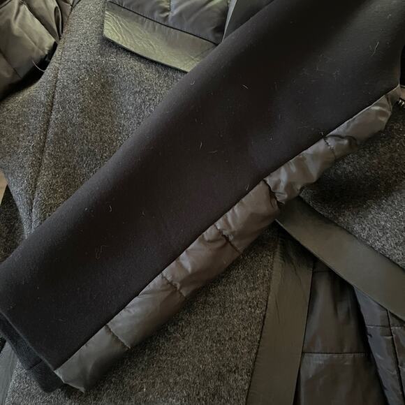 Elie Tahari Wool Blend Long Coat - Picture 5 of 8